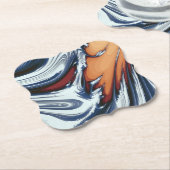 旋回水 ペーパーコースター (アングル)