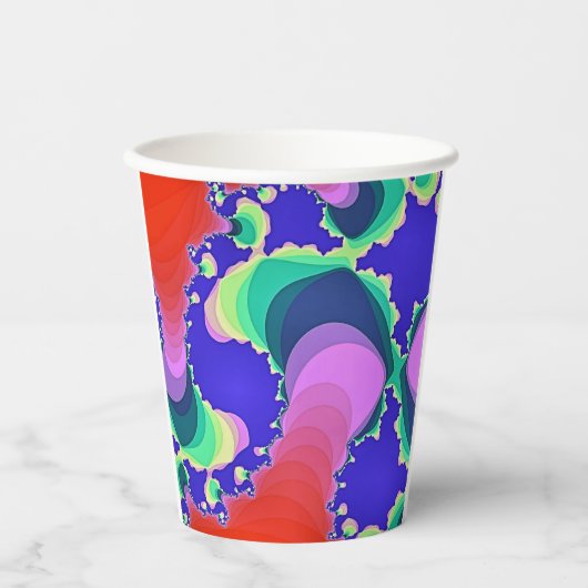 旋回水 紙コップ (正面)