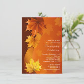 旋回紅葉感謝祭ディナーパーティー 招待状 (スタンド正面)