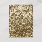 旋回素朴フレームクリームと金ゴールド結婚の詳細 エンクロージャーカード (裏面)