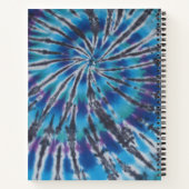 旋回絞り染めノートブック ノートブック (裏面)
