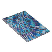 旋回絞り染め ノートブック (右側)