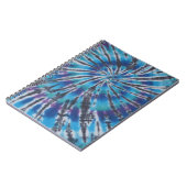 旋回絞り染め ノートブック (左側)