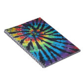 旋回絞り染め ノートブック (右側)