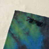 旋回絞り染め ビーチタオル (インサイチュ)