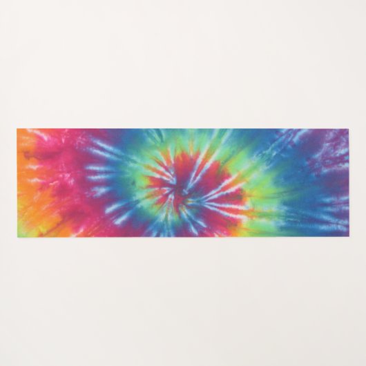 旋回絞り染め ヨガマット (裏面(横))