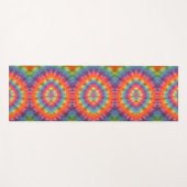 旋回絞り染め ヨガマット (正面(横))