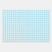 旋回花びらパターン ラッピングペーパーシート (正面3)