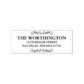 旋回葉4 ラバースタンプ (押印)