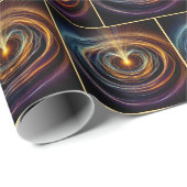 旋回運動エネルギー光波 ラッピングペーパー (ロールコーナー)