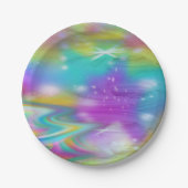 旋回銀河系 ペーパープレート (正面)