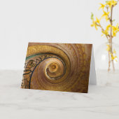 旋回階段パターン カード (黄色い花)