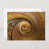 旋回階段パターン ポストカード (正面/裏面)