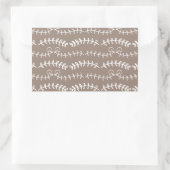 旋回離れ 長方形シール (バッグ)