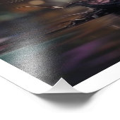 旋回鮮やかパター絵を描ンのある3D水 フォトプリント            (角)