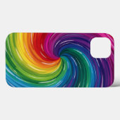 旋回鮮やか抽象芸術プリント Case-Mate iPhoneケース (裏面 (横))