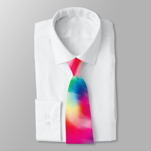 旋回鮮やか絞り染め ネクタイ (タイ)