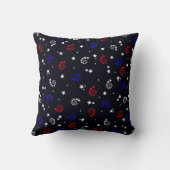 旋回7月4日スター – 7月4日 クッション (裏面)