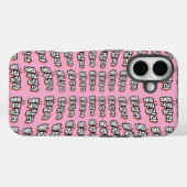 旋律ひねりの韓国語: "룰루랄라"(lulu lala) Case-Mate iPhoneケース (裏面 (横))