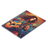 旋律旋風 ノートブック (左側)