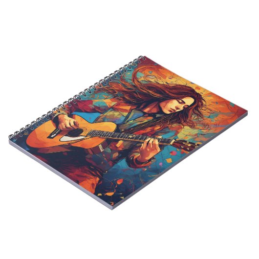 旋律旋風 ノートブック (左側)