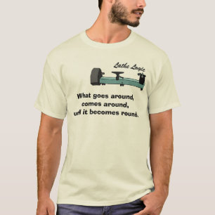 旋盤の論理1 Tシャツ