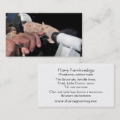 旋盤のWoodturner 名刺 (正面/裏面)