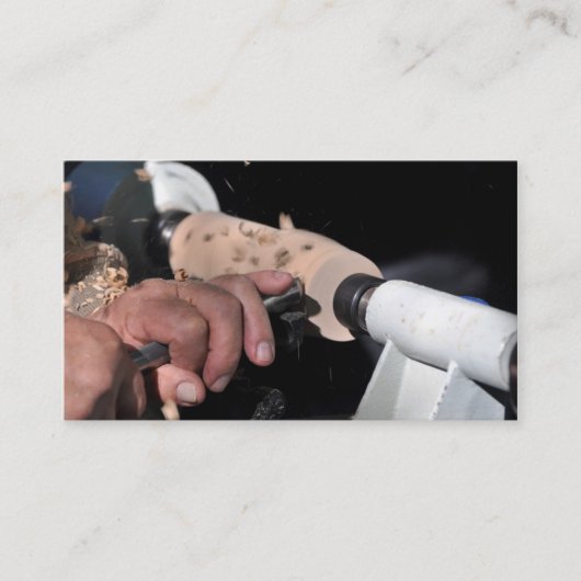 旋盤のWoodturner 名刺 (正面)