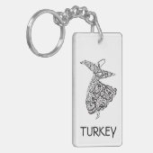 旋舞教団員 キーホルダー (正面左)