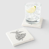 旋舞教団員 ストーンコースター (横)