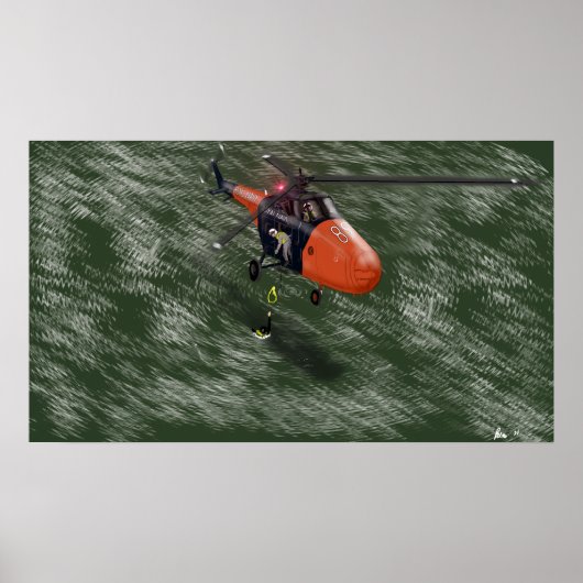 旋風の救助 ポスター (正面)