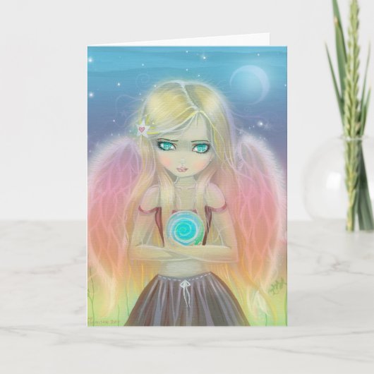 旋風エンジェルグリーティングカード カード (正面)