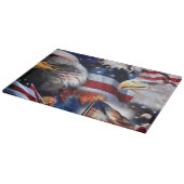 旗およびイーグルス カッティングボード (角)