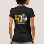 旗がありますか。 ワイシャツ3 Tシャツ (裏面)