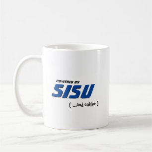 旗が付いているSisu及びコーヒー コーヒーマグカップ