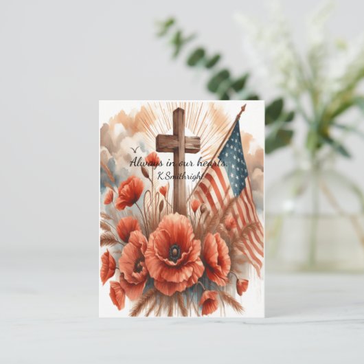 旗が落ちたところを飛ぶ シーズンポストカード (スタンド正面)