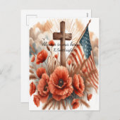 旗が落ちたところを飛ぶ シーズンポストカード (正面/裏面)