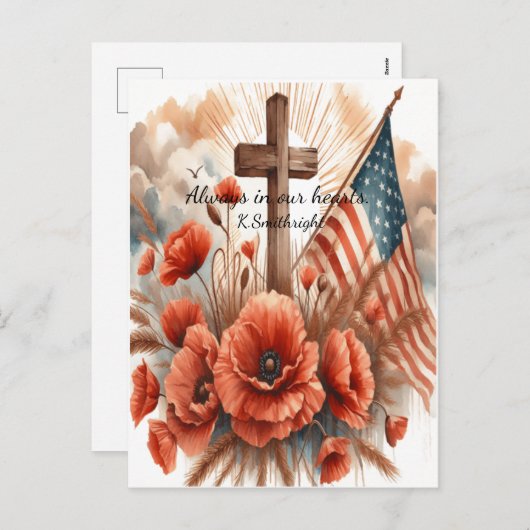 旗が落ちたところを飛ぶ シーズンポストカード (正面/裏面)