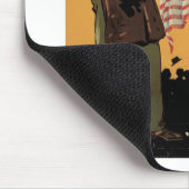 旗に向かって帽子を脱ぐのではない マウスパッド (コーナー)