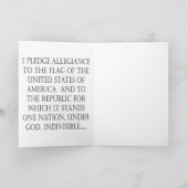 旗に忠誠を誓う カード (内部)