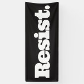 旗に抵抗して下さい 横断幕 (縦)