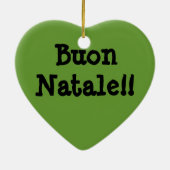 旗のシシリーのイタリアンなオーナメント セラミックオーナメント (裏面)