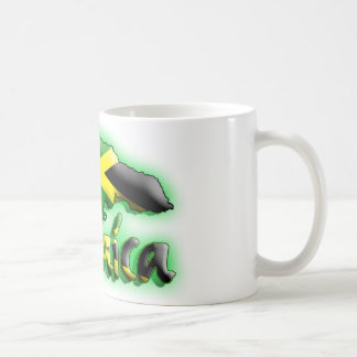 旗のタイトルのジャマイカ コーヒーマグカップ