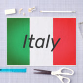 旗のティッシュペーパー付きイタリアン 薄葉紙 (クラフト)