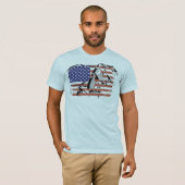 旗のティー Tシャツ (正面フル)