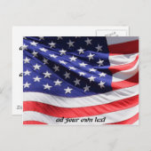 旗のデザイン ポストカード (正面/裏面)