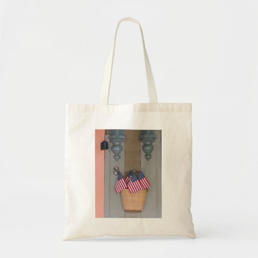 旗のバスケット – Martha's Vineyard Tote Bag トートバッグ (正面)