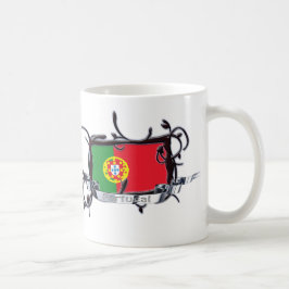 旗のポルトガルの種族のマグ コーヒーマグカップ