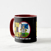 旗のマグがあります マグカップ (正面左)