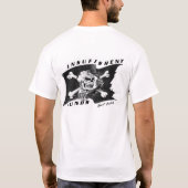 旗のロゴ Tシャツ (裏面)